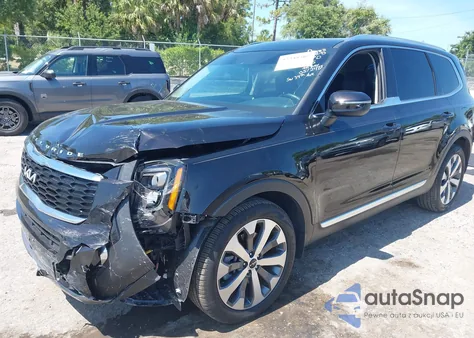 2022 Kia Telluride Ex z USA, uszkodzony, nr VIN 5XYP34HCXNG314378